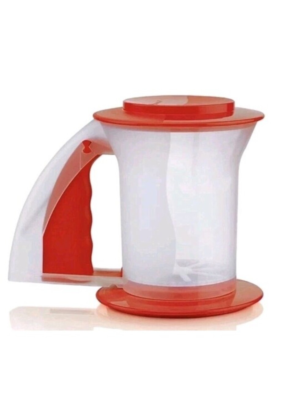 Tupperware Sift N Store Sifter, Red, 2 Cup Capacity